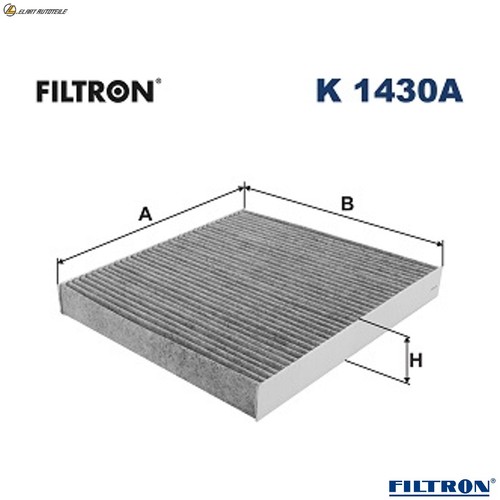 Interior air filter 1430a - interior,