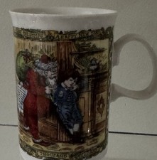 DUNOON‘Christmas Post’ Scottish Stoneware Mug Excellent Condition