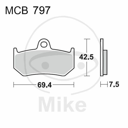 Brake pads sinter trw - brake,