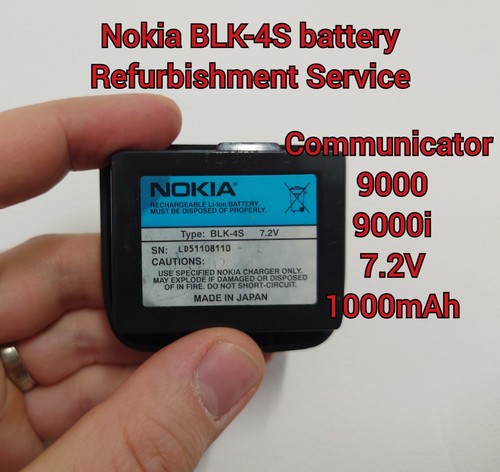 Blk 1000mah nokia - 7.2v, blk-4s