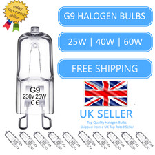 G9 Halogen Bulbs Capsule 20W 25W 28W 33W 40W 60W Lamp Light 220v DIMMABLE