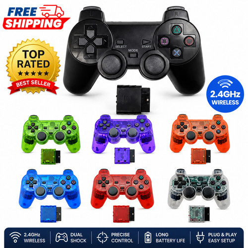 Wireless game controller dual - game,