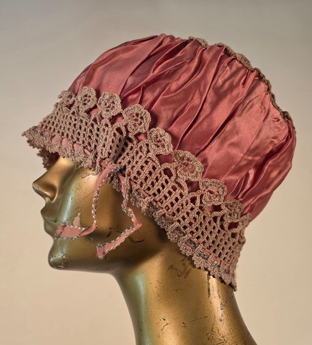 Antique edwardian pink - silk, +