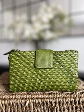 Vera Pelle Woven Green