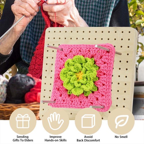 Crochet blocking board with - blocking,