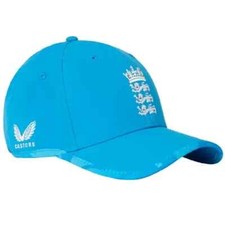 Castore England Cricket Cap Mens Adults 2025 ECB ODI Baseball Hat BLUE
