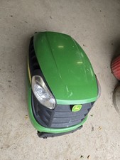 john deere x 125 x125 ride on lawn mower engine cover bonnet lights hood