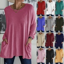 Ladies Solid Tunic T-Shirt