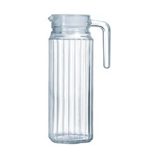 1L Clear Glass Fridge Jug