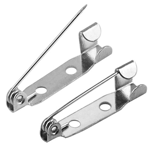 Brooch fasteners x100 clips - fasteners,