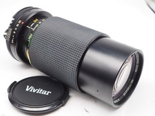 Nikon AI-S fit Vivitar 70-210mm 1:4.5 Macro Focusing Lens Fits SLR camera LN65
