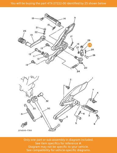Yamaha joint 47x 27222 - yamaha, 47x-27222-00