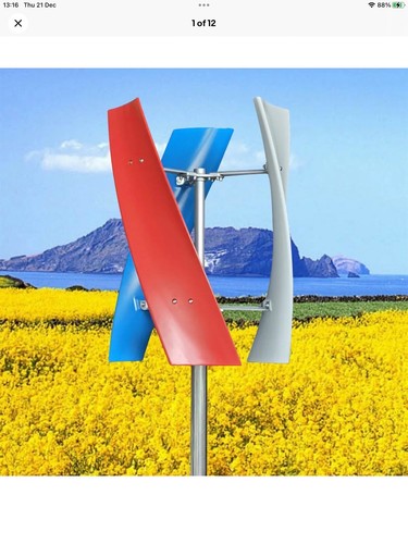 400w helix wind turbine - 400w,