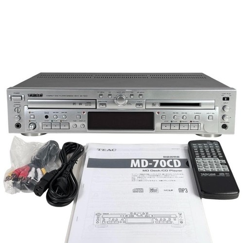 Teac 70cd player - md-70cd, md