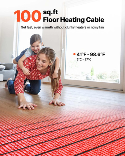 100 sqft floor heating - sqft,