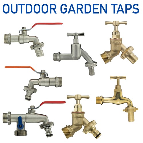 Outdoor garden watering taps - watering,