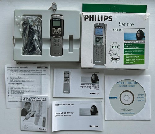 Philips digital voice tracer - voice,