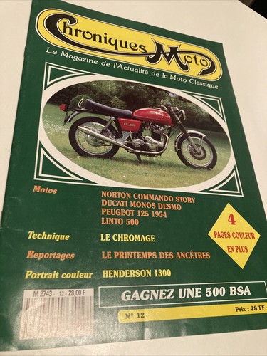 Chroniques motorcycle 12 - motorcycle,