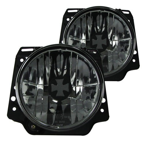 Headlights clear black smoke - clear,