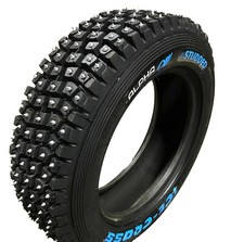 ALPHA Racing Studded WINTER ICE Rally Tyres AutoCross Competition Spikes 14" 15"