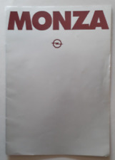 Opel Monza Coupe Brochure 1978
