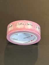 New Simply Gilded Ghosts Halloween Pink holiday washi tape 15 mm