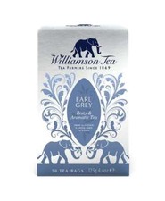 WILLIAMSON TEA SILVER CARTONS