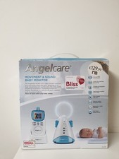 Angelcare AC401 Baby Breathing Movement & Audio Monitor with Wired Sensor Pad