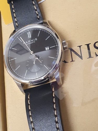 Parnis 2123 automatic black - parnis, pa-2123