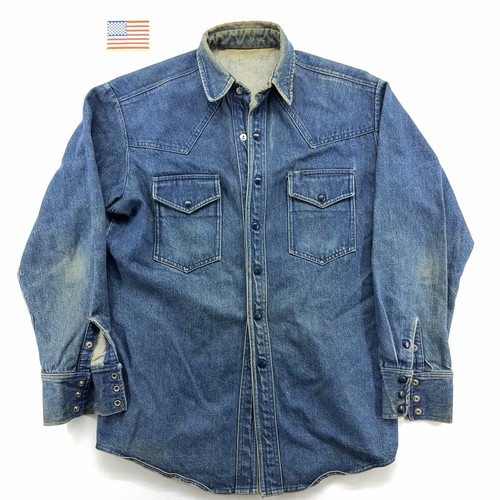 Western welder men blue - western, men's