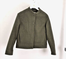 M&S Women's Short Jacket Size12 Hunter Green NWOT F2