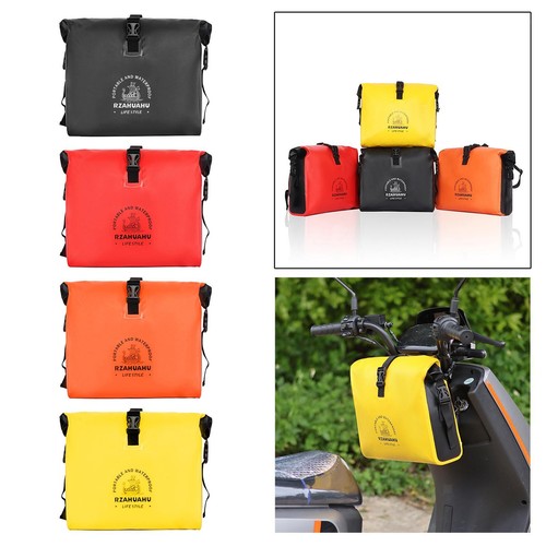 Bike pannier faux leather - 9l,