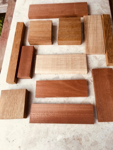 New mahogany oak iroko - new,