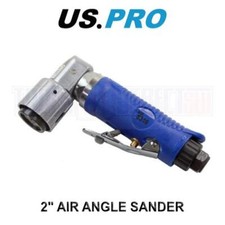US PRO Tools 2" Air Angle 90 Deg Head Mini Sander Hook & Loop Pad Sanding 8316