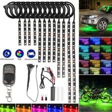 12 Pods Motorcycle ATV RGB LED