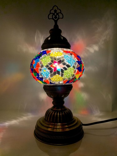 Turkish moroccan mosaic lamp - mosaic,