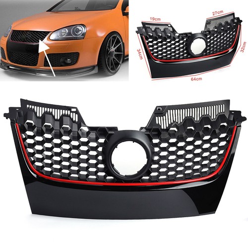 Gloss black honeycomb mesh - gloss,