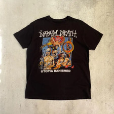 New! Napalm Death Black Shirt Unisex Tour S to 5XL EL042