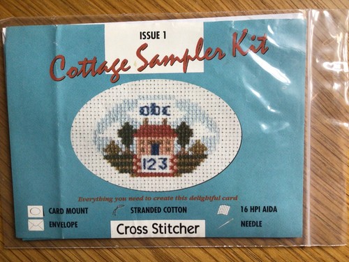 Cottage sampler cross stitch - cottage,