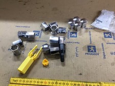 Peugeot 106 205 305 306 405 309 citroen set of chrome nut covers 540811 fits 19m