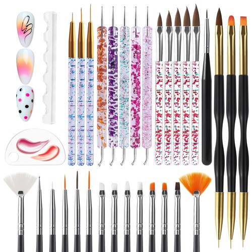 31pcs nail art brushes - art, brushes,
