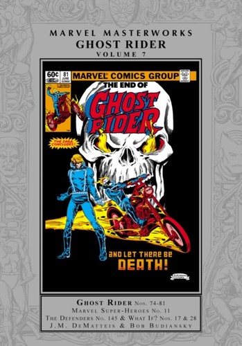 Marvel masterworks ghost rider - masterworks,