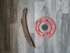 Honda 2004 Cr 85 Big Wheel Front Sprocket Rear Sprocket Chain