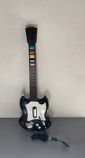 Guitar Hero Black Gibson Red Octane PSLGH Wired PS2 Playstation 2 Untested Parts