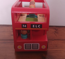 ELC Wooden Double Decker Bus