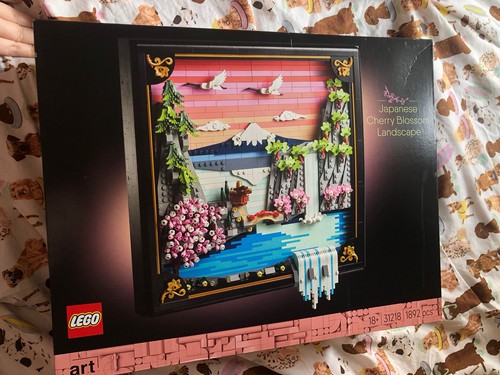 Lego art japanese cherry - lego,