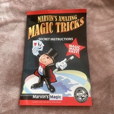 Magic Tricks Book Marvin‘s