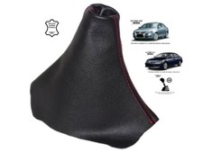 Gear Stick Gaiter For Volkswagen Passat B6 B7 2006-2015 Leather Red Stitching