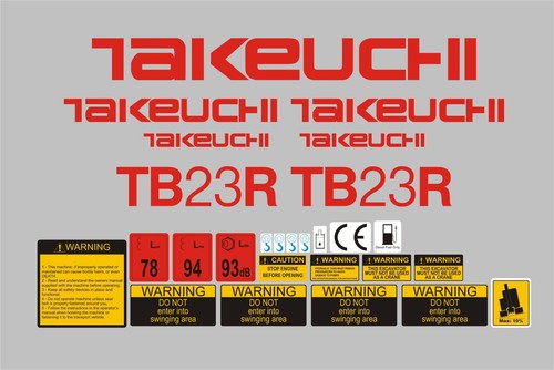 Takeuchi tb23r mini digger - mini,
