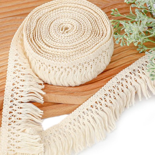 Boho long fringe trim - boho,